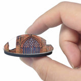 UK England Carlisle Cathedral 3D Fridge Magnet Crystal Glass