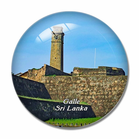 Sri Lanka Galle 3D Fridge Magnet Crystal Glass