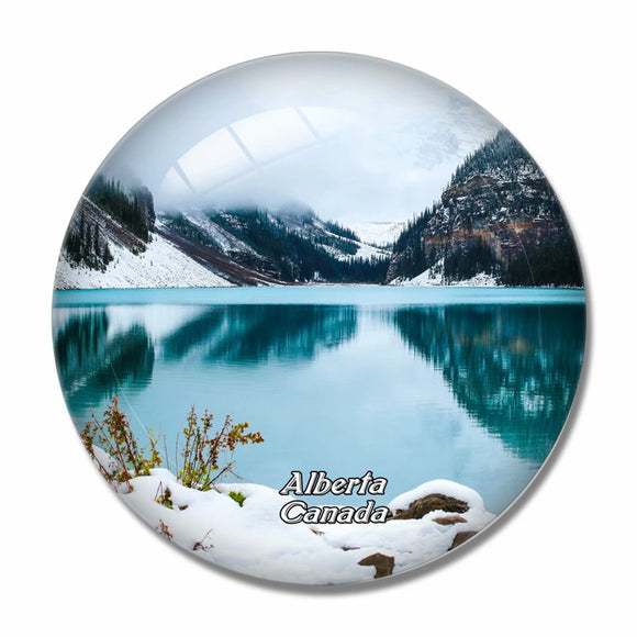 Canada Banff Alberta 3D Fridge Magnet Crystal Glass