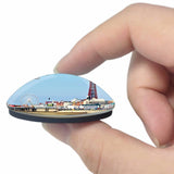 UK England Blackpool Pleasure Beach Liverpool 3D Fridge Magnet Crystal Glass