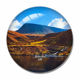 UK England Brechin the Burn 3D Fridge Magnet Crystal Glass