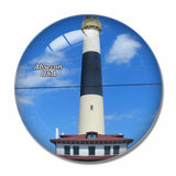 America USA Absecon Lighthouse 3D Fridge Magnet Crystal Glass