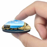 Italy Bari 3D Fridge Magnet Crystal Glass