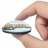 Italy Canal Grande Venice 3D Fridge Magnet Crystal Glass