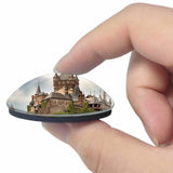 Germany Castle Reichsburg Cochem 3D Fridge Magnet Crystal Glass