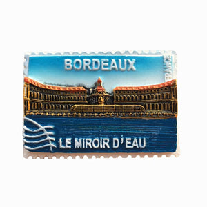 Water Mirror Bordeaux France Fridge Magnet 3D Resin