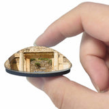 Turkey Temple of Hadrian Izmir 3D Fridge Magnet Crystal Glass