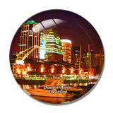 Puerto Madero Buenos Aires Argentina 3D Fridge Magnet Crystal Glass