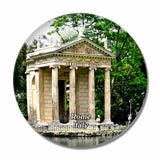 Italy Rome Villa Borghese 3D Fridge Magnet Crystal Glass