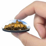 France Mont St Michel Normandy 3D Fridge Magnet Crystal Glass