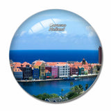 Holland Curacao 3D Fridge Magnet Crystal Glass