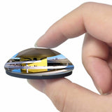 Brazil Curitiba Museum 3D Fridge Magnet Crystal Glass