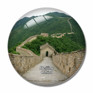 China Great Wall Beijing 3D Fridge Magnet Crystal Glass