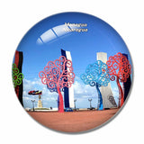 Nicaragua Managua 3D Fridge Magnet Crystal Glass