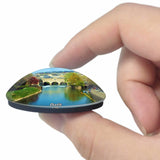 UK England Bath River Avon 3D Fridge Magnet Crystal Glass