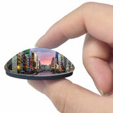 Dotonbori Osaka Japan 3D Fridge Magnet Crystal Glass