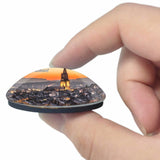 Switzerland Gurten Old Town Bern 3D Fridge Magnet Crystal Glass