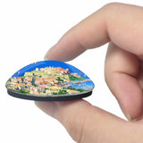 France Calvi, Corsica 3D Fridge Magnet Crystal Glass