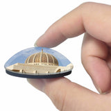 Grand Mosque Muscat Oman 3D Fridge Magnet Crystal Glass