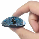 Uruguay Montevideo 3D Fridge Magnet Crystal Glass