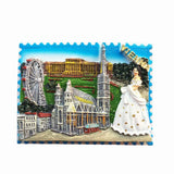 Vienna Austria Fridge Magnet 3D Resin