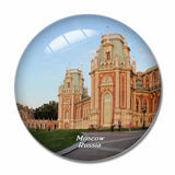 Russia Moscow Museum Tsaritsyno 3D Fridge Magnet Crystal Glass