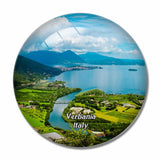 Italy Verbania Lago Maggiore 3D Fridge Magnet Crystal Glass