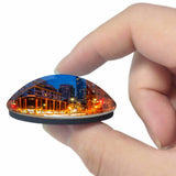 Canada Toronto Ontario 3D Fridge Magnet Crystal Glass