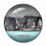 Canada Baffin Island 3D Fridge Magnet Crystal Glass