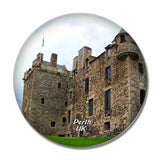 UK England Elcho Castle Perth 3D Fridge Magnet Crystal Glass