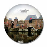 Holland Coupling Port Amersfoort 3D Fridge Magnet Crystal Glass
