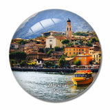 Italy Brescia 3D Fridge Magnet Crystal Glass