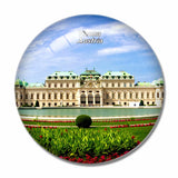 Austria Belvedere Museum Vienna 3D Fridge Magnet Crystal Glass