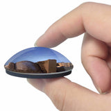 Iran Caravansary Monument 3D Fridge Magnet Crystal Glass