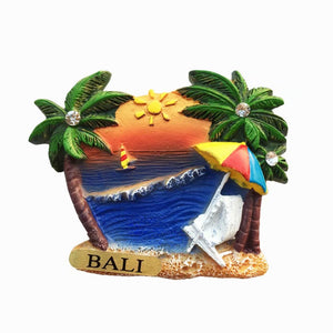 Bali Indonesia Fridge Magnet 3D Resin