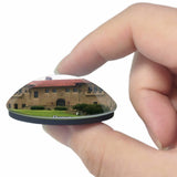 Ponca  Marland Estate Oklahoma USA 3D Fridge Magnet Crystal Glass