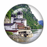 Serbia Iron Gate Karparten 3D Fridge Magnet Crystal Glass