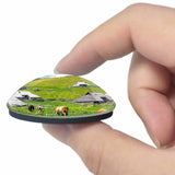 Slovenia Velika Planina 3D Fridge Magnet Crystal Glass