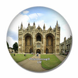 UK England Peterborough Cathedral 3D Fridge Magnet Crystal Glass