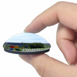 Paraguay Ciudad Del Este 3D Fridge Magnet Crystal Glass