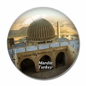 Turkey Mardin 3D Fridge Magnet Crystal Glass