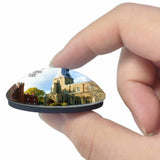 UK England Hadleigh Castle Southend-on-Sea 3D Fridge Magnet Crystal Glass