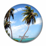 USA America Dry Tortugas National Park Key West 3D Fridge Magnet Crystal Glass