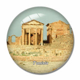 The Carthage Archaeological Park Tunisia 3D Fridge Magnet Crystal Glass