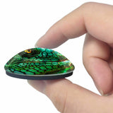 Brazil Iguana Lizard 3D Fridge Magnet Crystal Glass