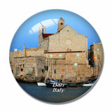 Italy Basilica San Nicola Bari 3D Fridge Magnet Crystal Glass