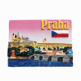 Prague Czech Fridge Magnet 3D Resin