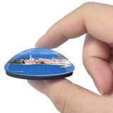 Slovenia Town Of Izola 3D Fridge Magnet Crystal Glass