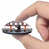 Germany Weilburg Castle 3D Fridge Magnet Crystal Glass