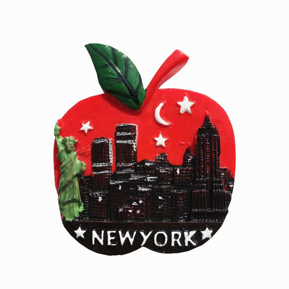 New York USA America Fridge Magnet 3D Resin